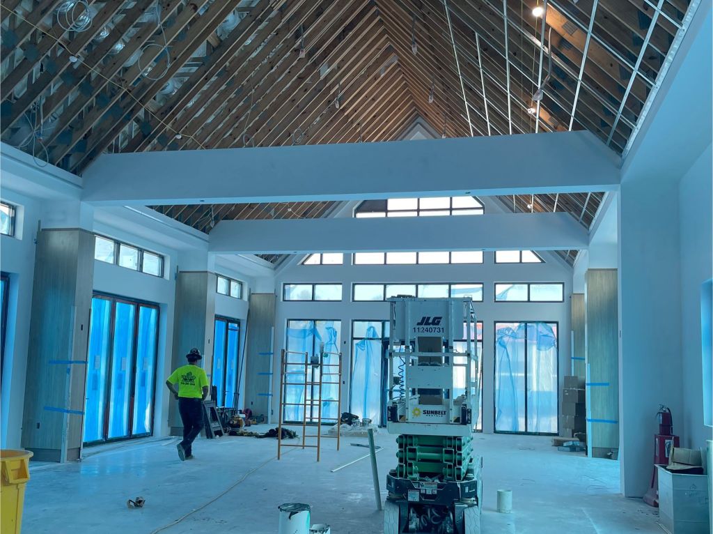 Interior of Oakwood Grill